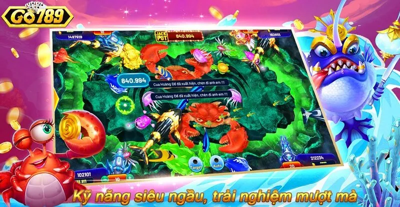 Liên kết giữa Cung bắn cá và nền tảng Go789
